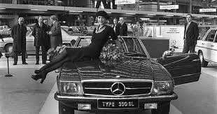 1973 Mercedes Benz 350sl R107 Dutch Actress Sylvia Kristel Mercedes Benz Mercedes Benz Classic