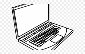Use these free laptop clipart for your personal projects or designs. Laptop Computer Clipart Laptop In Black And White Png Download 92536 Pinclipart