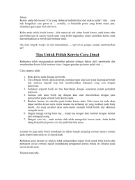 Maybe you would like to learn more about one of these? Tips Polish Kereta Pdf