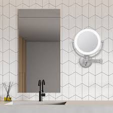 Zadro Led Wall Mounted Makeup Mirror W