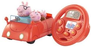 Peppa Pig Auto Fahren Und Lenken Drehen Sie Das Lenkrad Und Kontrolle Wo Die Peppa Pig Auto Geht Drucken Sie Vorwarts Oder R Spielzeugautos Peppa Pig Autos