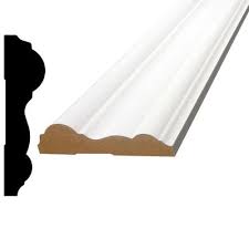 In carpentry , a board or plate of wood fastened to a wall at the proper height to prevent the plastering from being injured by the backs of chairs. Alexandria Moulding Chair Rail Moulding The Home Depot