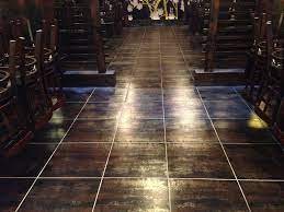 Cof is a number from 0 to 1 where the higher the number it is best to choose a suitable type of slip resistant tile for your particular tile installation. Non Slip Application On Restaurant Porcelain Tile Floors National Sealing