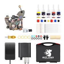 Maybe you would like to learn more about one of these? Solong Tattoo New Beginner 1 Pro Machine Gun Tattoo Kit 7 Color Ink Set Tk106