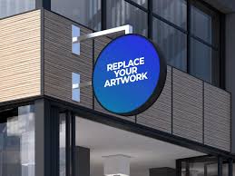 Download Outdoor Logo Sign Board Mockup Mockup Love