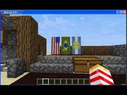 Maybe you would like to learn more about one of these? Minecraft Bandeiras America Brasil E Argentina Youtube