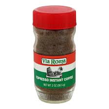 King arthur, espresso powder, certified kosher, reusable plastic jar, 3 ounces. Via Romo Espresso Instant Coffee Shop Coffee At H E B