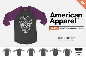 American Apparel Bb453 Mockups American Apparel Clothing Mockup Shirt Mockup