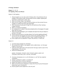 Bioflix Activity Mitosis Events Of Mitosis Answers Ap Biology Worksheet Moore Public Schools