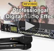 Depusheng REV3900 Pre Effector Professional KTV Household Karaoke  Multieffects Processors Anti Howling Audio Processor USB Bluetooth Device