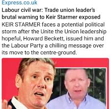 Explore tweets of howard beckett @beckettunite on twitter. Beckett Terrifies Tory Rag Into Histrionics Skwawkbox
