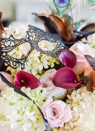 A masquerade murder mystery dinner. Masquerade Dinner Party For Halloween Kelley Nan