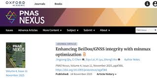 腾讯体育谢胜利教授团队在《PNAS Nexus》上发表北斗导航最新研究 ...