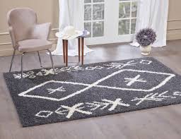 I now have 5 curated nomad ashbury moroccan rugs 2 in dark grey and 3 in cream/grey. A2z Rug Moro 5534 Moroccan Shaggy Dark Grey 160x230cm 5 3 X7 7 Ft Medium Boho Berber Geometric Area Rugs Buy Online In Belize At Belize Desertcart Com Productid 195252471