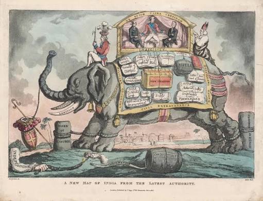 A New Map of India from the latest authority.: Geographicus Rare Antique Maps