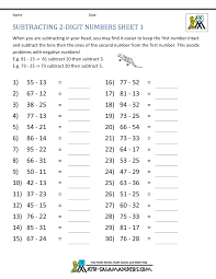 This link leads directly to this skill, no student accounts needed. Third Grade Subtraction Worksheets