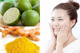 Kết quả hình ảnh cho tác dụng làm đẹp từ nghệ tươi đối với da mặt