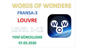 Wow the louvre 43  answers  we found all the words for this level. Wow Cevaplari Fransa 3 Louvre Muzesi 1 12 Youtube