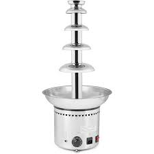 The fountain circulates melted chocolate in the same way a garden fountain does, creating cascades of caloric cocoa. Vevor Chocolate Fountain Commercial Machine 68cm Stainless Steel Auto Temperature Control 5 Tiers Walmart Canada