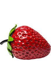 Achetez Votre Statue Fraise Noir Mat Et Argent 30 Cm Classy Pas Cher Chez Loft Attitude Noir Mat Deco Fruit Objet Decoration