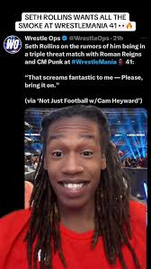 Seth Rollins All In For WrestleMania 41 Showdown!