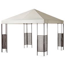 Ammero Pavillon Dunkelbraun Beige Ikea Osterreich Pavillon Ideen Pavillon Pavillon Dach
