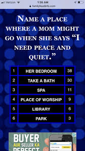 Tensions tend to run high, and ar. Family Feud Mom Family Feud Game Family Feud Bible Family Feud
