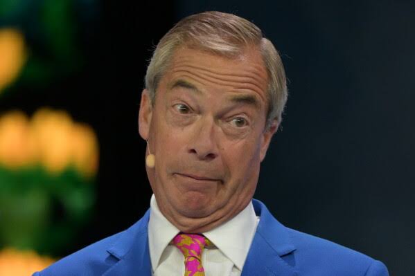 Nigel Farage suspends Reform UK officials after claims the party broke  funding rules | AP News