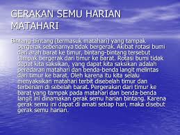 Arab sekolah menengah pertama terjawab 1). Bumi Melakikan 2 Gerakan Ppt Download