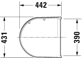 Duravit strack 3 est également particulièrement adapté aux petites salles de bains, et la version duravit starck 3 wc compact convainc par sa projection particulièrement réduite. Starck 3 Toilet Seat And Cover 006779 Duravit