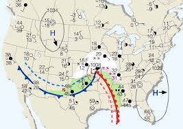 Solved 1 In The Surface Analysis Chart Above The Weathe