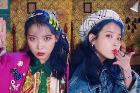 Watch Iu Is Quirky And Adorable In Mv For Blueming Comeback Kpop Girls Kpop Girl Groups Adorable