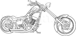 How To Draw A Motorcycle Step By Step Drawing Guide By Dawn Dragoart Com In 2020 Motorbike Drawing Motorcycle Drawing Drawings
