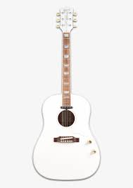 Acoustic guitar black white illustrations & vectors. Gibson Custom 70th Annv Acoustic Guitars White Colour Transparent Png 600x1080 Free Download On Nicepng