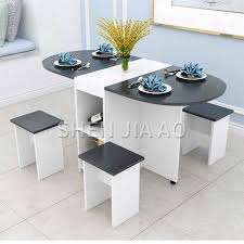 Folding Dining Table Home Modern Minimalist 4 People Small Apartment Eating Table Multi Function Round Table 1pc Dining Tables Aliexpress En 2020 Mesas De Comedor Pequenas Mesa De Comedor Mesas De Comedor