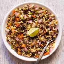 Sprouts Salad In 2020 Veg Salad Recipes Healthy Morning Breakfast Recipes Healthy Indian Recipes