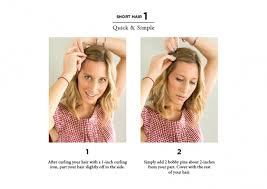 50 photos of celebrities' short haircuts and hairstyles done right. 10 Easy Ways To Style Hair The Everygirl