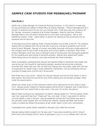 As noted in the sample email, this document serves as an outline for the entire case study process. Https Pdf4pro Com Cdn Sample Case Studies For Pgdba Hr Pgdhrm 43bbbb Pdf