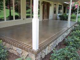 Pin By Stephanie Souza On Flourish And Bloom Patio Concrete Patio Backyard