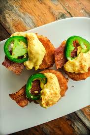 Deep Fried Jalapeno Popper Deviled Eggs Tao Of Spice Recipe In 2020 Deviled Eggs Fried Deviled Eggs Deep Fried