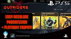 Maybe you would like to learn more about one of these? Outriders Guide Easy Accolade Progression And Platinum Trophy Achievements Ps5 Gameplay Updated Youtube