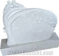 White Granite and Marble Tombstone and Monument and Gravestone and Headstone