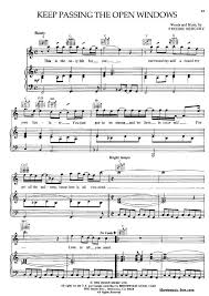 Keep Passing The Open Windows Sheet Music Queen Sheet Music Open Window Lyrics And Chords