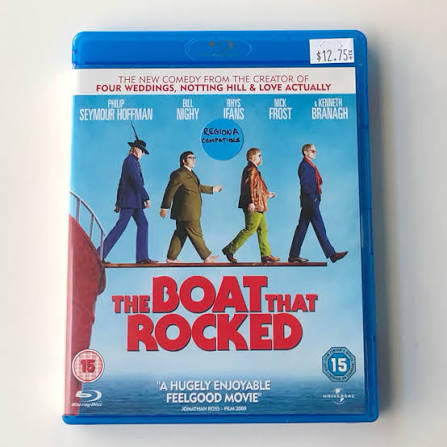 The Boat That Rocked (Pirate Radio) - Richard Curtis - British Blu-ray -