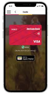 Store your first community visa credit or debit card digitally and make purchases at participating locations with just your mobile device. Apple Pay Ways To Bank Heritage Bank