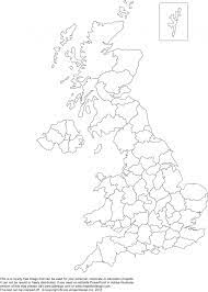 Landkarte großbritannien (umriss mit städten) weitere karten zur region. Blank Outline Map Of Uk Grossbritannien Karte Umriss Printable Northern Europe Europa