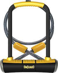 My onguard bulldog lock was over 2 years old and had gone through quite a rough time from the trails of california to the streets of d.c. Onguard Double Team Pitbull Candado En U Y Cable Color Negro 11 4 X 22 4 Cm Amazon Com Mx Deportes Y Aire Libre