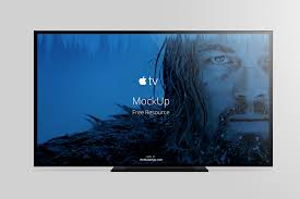 25 Tv Mockup Psd Designs For Designers Graphic Cloud Mockup Mockup Psd Apple Tv