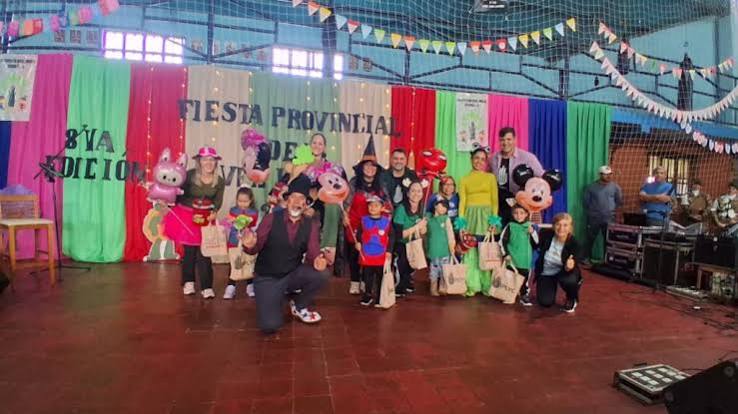 Multitudinario festejo de los Jardines de Infantes en San Javier