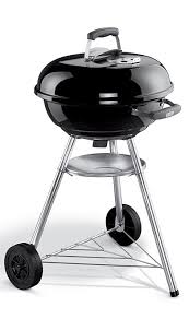 Weber Compact 47cm Kettle Barbecue Bbq Focolare